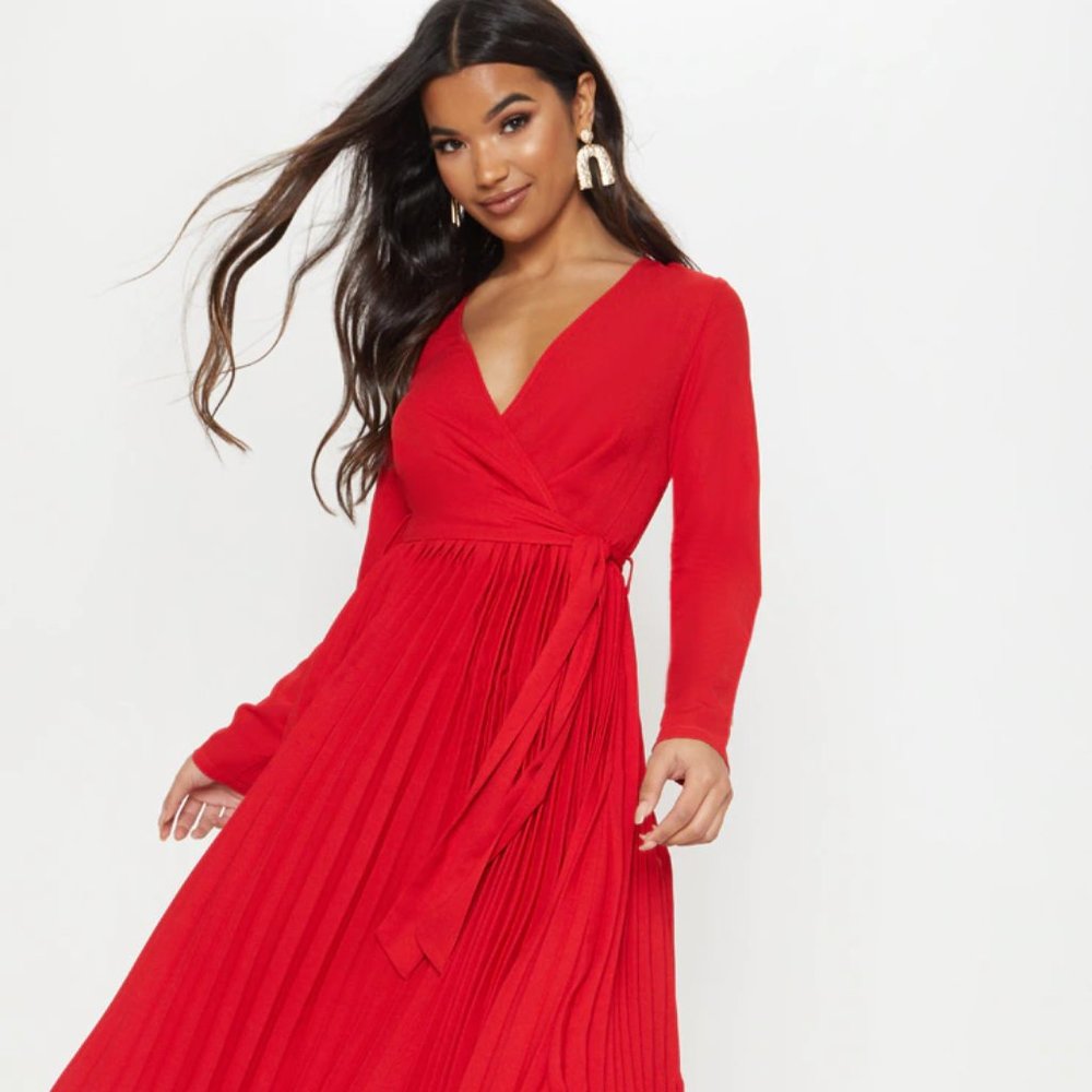 red dress posters